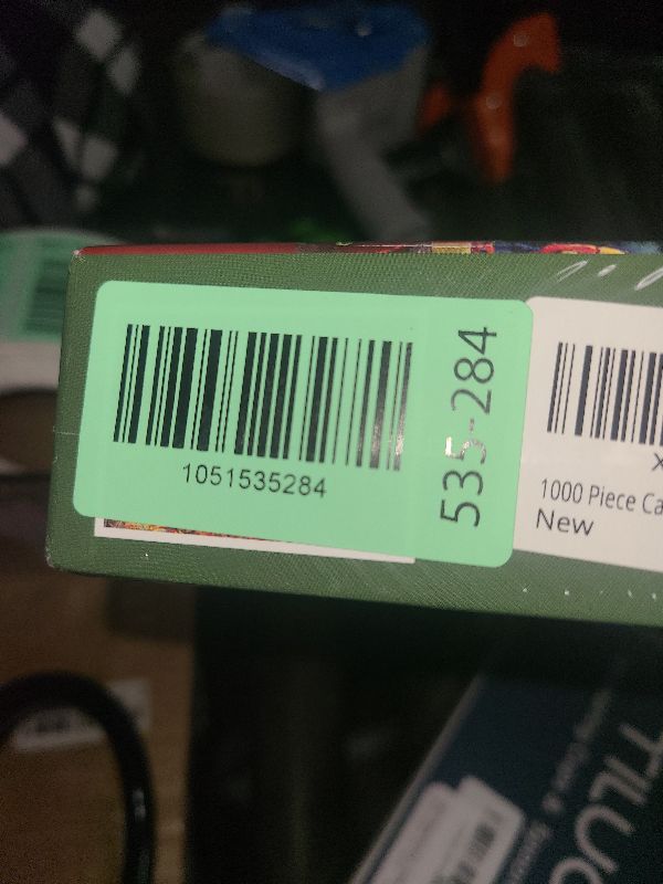 Photo 1 of 1000 Piece Cardboard Jigsaw Puzzles, Beautiful Christmas Puzzle - Every Piece Unique, Softclick Technology for 27x20 Inch