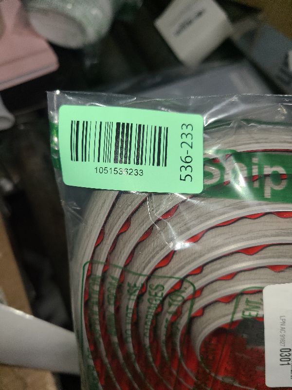 Photo 1 of 10Ft Floor Transition Strip, Self Adhesive Carpet Edging Trim Strip, Threshold Strips for Threshold Height Less Than 5 mm (Gray Wood Grain)