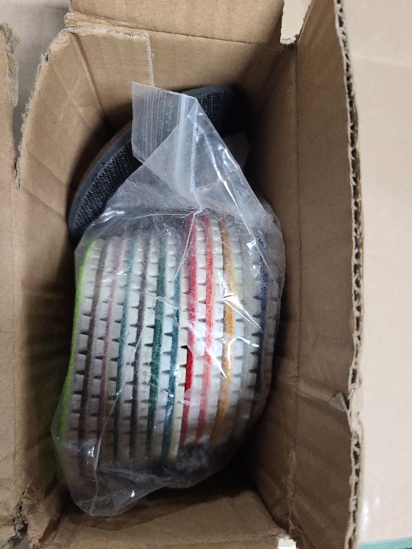 Photo 1 of 13 Packs 4 Inch Diamond Polishing Pads with 5/8’’-11 Backer Pad 12PCS Wet/Dry Polish Pad Kit for Drill Grinder Polisher 50-8000 Grit Pads for Granite Marble Concrete Stone Countertop Quartz Polishing