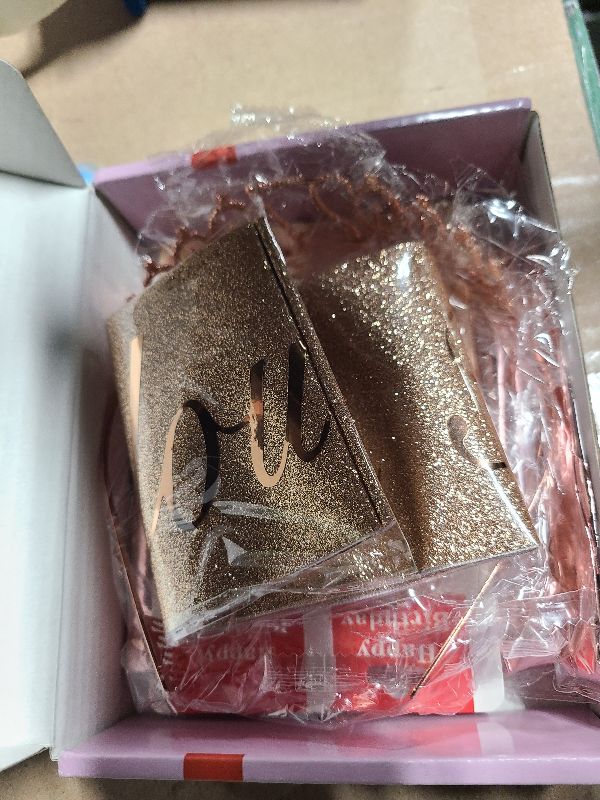 Photo 1 of 27th Birthday Decorations for Women, Include 27th Birthday Sash and Tiara, Cake Topper and Candles, Number Balloons, 27 Year Old Gifts for Women