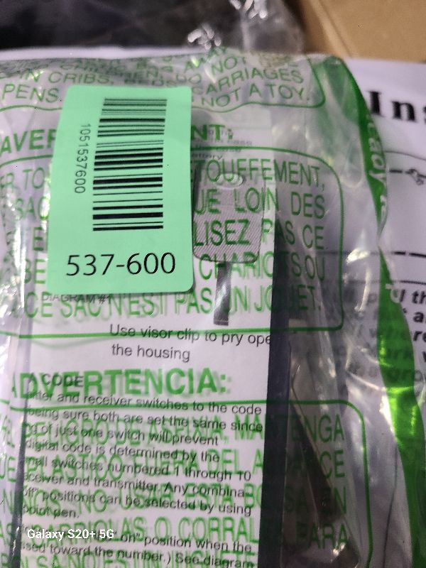 Photo 1 of 2 X Multicode Linear 308911, 10 dip Switch Gate Opener Remote 300MHz, Multi Code Garage Door Opener Remote, 3-Year-Warranty