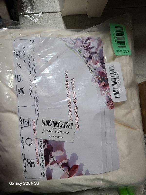 Photo 1 of 10x10ft Wrinkle Free Ivory Backdrop Curtain for Parties Soft Fabric Drapes Wedding Ivory Curtain Backdrop for Birthday Party Decorations Background for Photography 5x10ft,2 Panels