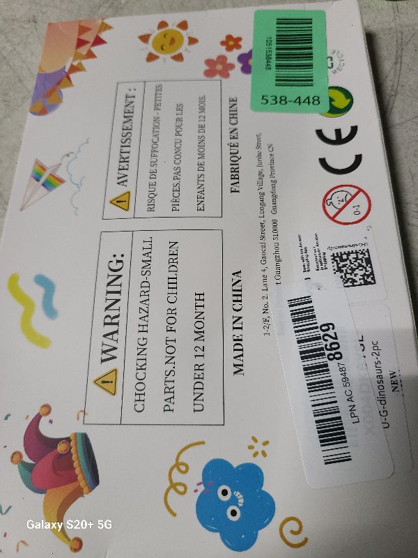 Photo 1 of 2PC Dinosaur Color Sorting Sensory Toys, Montessori Toys for Toddler Fine Motor Skill Game Learning Activities Quiet Calm Down Fidgets for Classroom Valentine Stocking Stuffers for 3 4 5 Year Old Boy