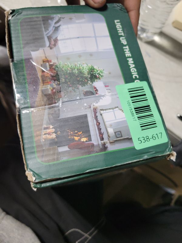 Photo 1 of 1500 LED Christmas Lights Outdoor with 12 Modes, 470FT Green Wire Christmas String Fairy Lights with Timer & Dimmable, Waterproof Twinkle Tree Lights for House Patio Party Wedding Xmas Decor, Red