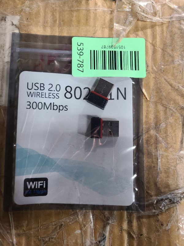 Photo 1 of 2 Pack150Mbps Free Driver Wireless USB WiFi Adapter, Single Band 2.4GHz, Free Driver only for Win10 Plug and Play