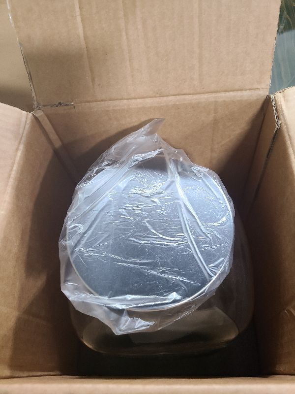 Photo 1 of 1 Gallon Drink Dispenser with Spigot 18/8 Stainless Steel – Airtight & Leakproof Glass Sun Tea Jar with Anti-Rust Lids, Beverage Dispenser for Parties - Laundry Detergent Holder