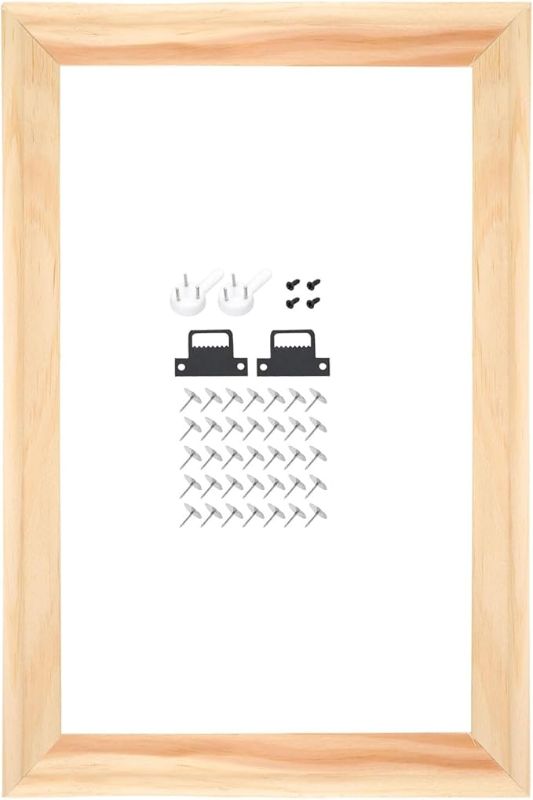 Photo 1 of **MSRP 17.89**uxcell 1 Pcs DIY Canvas Stretcher Bars, 14 x 8 Inch Canvas Frame Wooden Frames Kit Sturdy Stretcher Frames for Oil Paintings Prints Posters