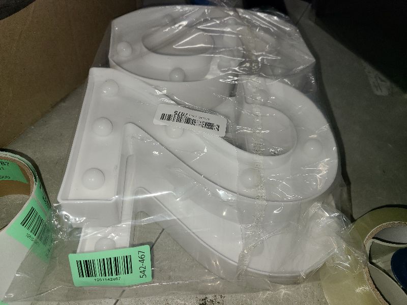 Photo 1 of 2026 Number Sign Graduation Decorations, 2026 Marquee Light Up Numbers, Battery Operated Number Lights 2026 Party Supplies for New Year Class Graduations Wedding Table Decor-Warm White