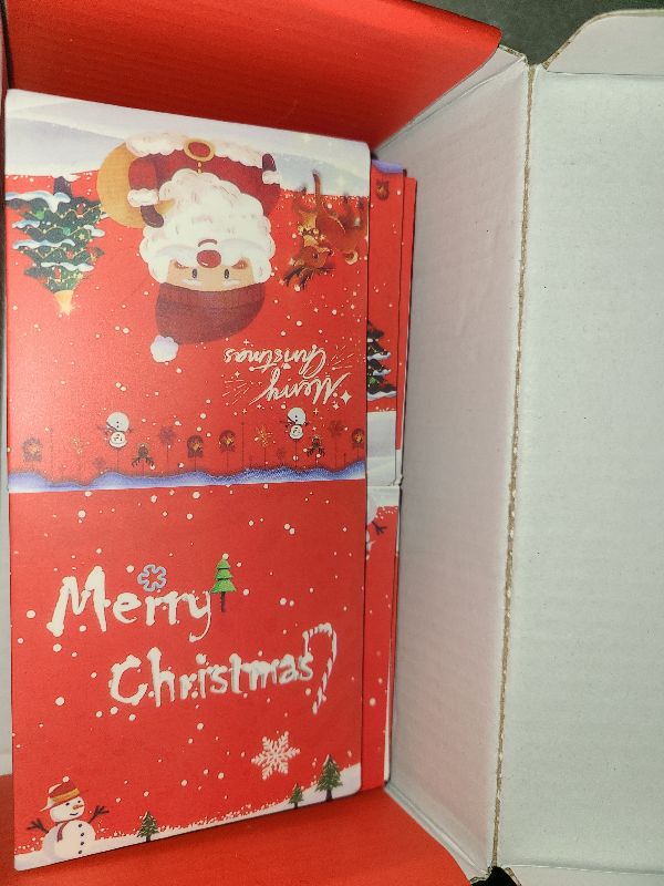 Photo 1 of 12PCS Surprise Gift Box Explosion For Money Explosion Gift Box Christmas Surprise Money Bo-x (Red)