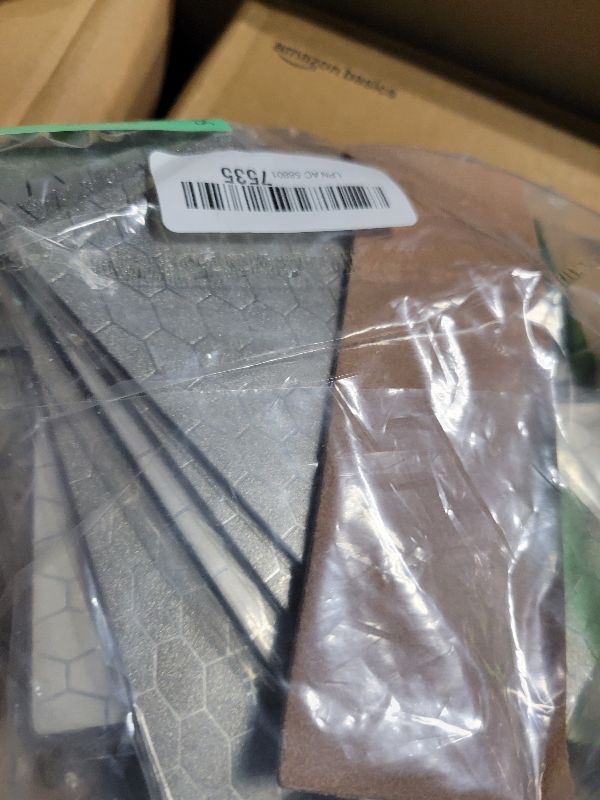 Photo 1 of 14 Pcs Diamond Sharpening Stone, with Angle Guide and Leather Strop, Knife Sharpener Stone Whetstone Honeycomb Surface Plate with Non-slip Base for Pocket Knives Scissors