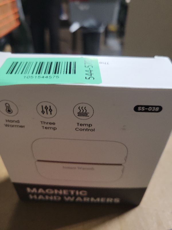 Photo 1 of 2 in 1 Hand Warmers Rechargeable, Magnetic Electric Hand Warmer 8000mAh USB-C, 3 Heat Levels up to 140°F, Quick Heating Portable Hand Warmers, Gifts for Raynaud’s, Golf, Camping, Outdoor Use(Black)