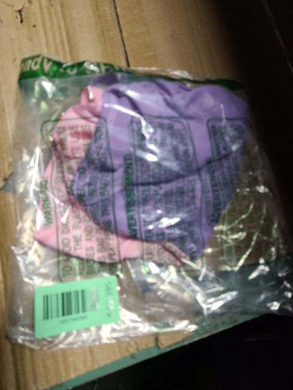 Photo 1 of 2 Pcs Dog Dresses Cat Skirt Solid Color Dog Clothes Summer Sleeveless Puppy Girl Clothes for Small Pet Dogs Cats (Pink,Light Purple, Small)