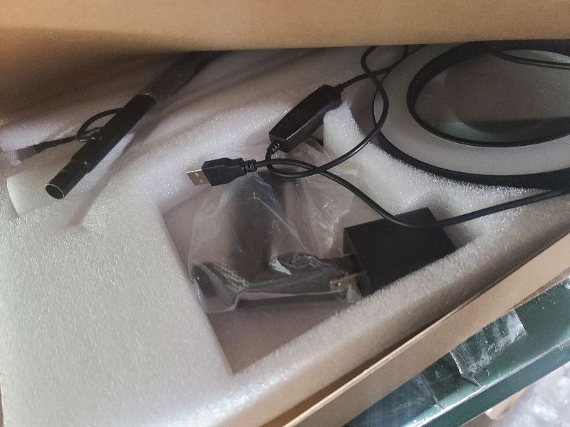 Photo 1 of 12X Magnifying Glass with Light and Stand,NUEYiO 3-Color Stepless Dimmable LED Magnifying Floor Lamp, 24" Gooseneck Adjustable Swing Arm Lighted Magnifier Lamp with Clamp for Reading Craft Esthetican