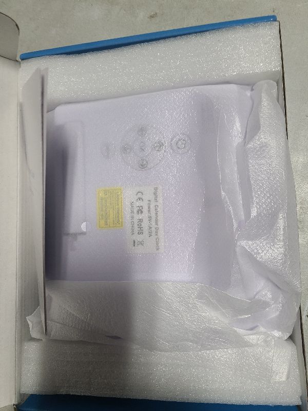 Photo 1 of ?New 2024? Digital Calendar Alarm Day Clock - with 8" Large Screen Display, am pm, Multiple Alarms, for Impaired Vision People, The Aged Seniors, The Dementia, for Desk, Wall Mounted,