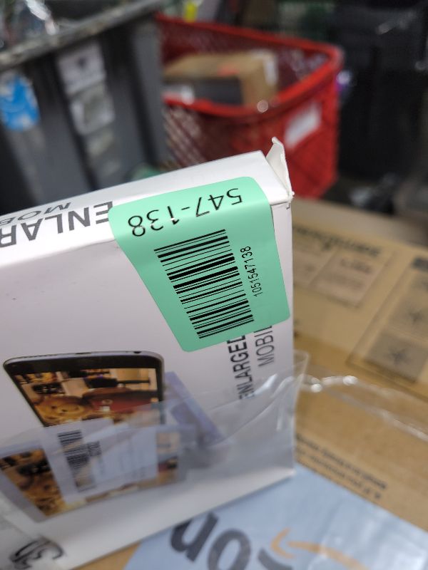 Photo 1 of 12" Big Screen Phone Magnifier, Upgraded HD Foldable Design Screen Magnifier Version for Movies, Gaming and Videos (Black,Horizontal)