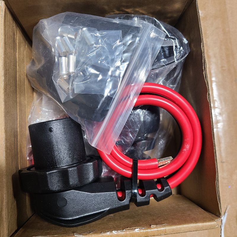 Photo 1 of 1865120 MKR-28 Trolling Motor Plug and Receptacle For Minn Kota Freshwater and Saltwater Marine Boat Battery Accessory Male Female Connector Socket Waterproof Heavy Duty 8AWG Rated To 60A Up To 48V