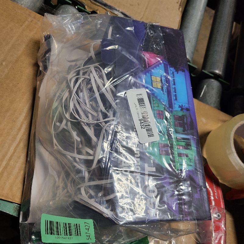 Photo 1 of 150FT Permanent Outdoor RGB Lights - Waterproof Smart LED Eaves Lights with App/Remote Control, Music Sync & DIY Scenes, Perfect for Christmas, Halloween, Parties & Daily Decor, Ideal for House Roof