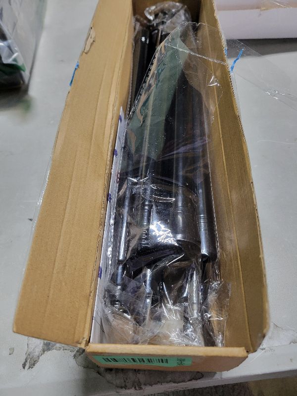 Photo 1 of 2 Pack Black Tension Curtain Rod 30 to 64 Inch,Adjustable Curtain Rod,Shower Tension Curtain Rod No Drilling,7/8" Spring Curtain Rods for Windows Closet Doorway Door