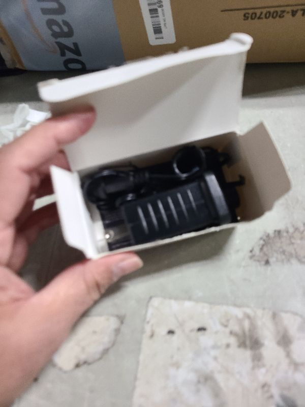 Photo 1 of 12V 12W 1A Class 2 Power Supply, AC to DC Low Voltage Transformer, IP44 Inflatable Power Adapter for LED Strip Lights, Christmas Decor Light, Indoor/Outdoor Use, UL Listed
