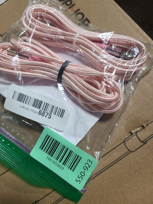 Photo 1 of 2 Pack 10ft iPhone Charger, [Apple MFi Certified] Long iPhone Charger Cord 10 ft Nylon Braided Lightning to USB Cable Fast Charging Cords Compatible with iPhone 14 13 12 11 Pro Max XR XS X 8 7 6