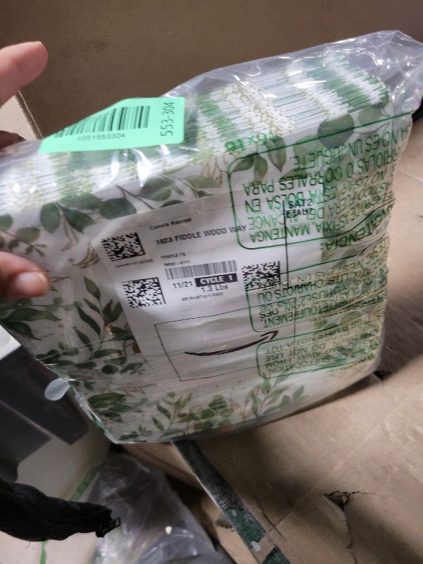 Photo 1 of 100PCS Greenery Paper Napkins 3 Ply Disposable Hand Towels for Bathroom Green Eucalyptus Leaf Guest Napkins Decorative Dinner Napkins for Bridal Baby Shower Wedding Birthday Spring Party