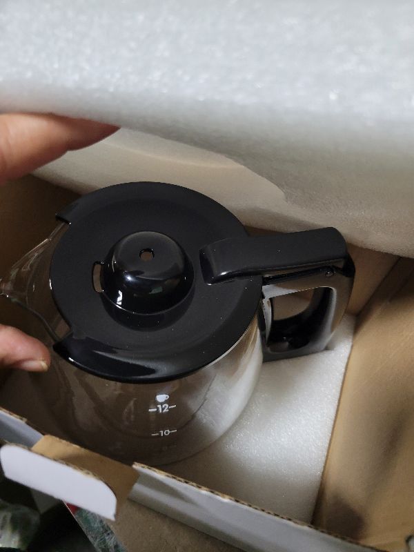 Photo 1 of 12-Cup Replacement Coffee Carafe Compatible with Hamilton Beach Coffee maker Pot 49902, 49915, 49905C, CM4309, 49317, 49467, 49611, 49904, 49934, 46230, 46290, 46293, 46294, 46299