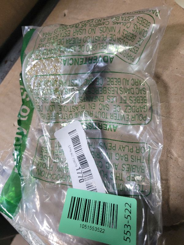 Photo 1 of [33 FT] Gold Plated Pearl Beads Chain Bulk for Jewelry Making, 3mm Pearls Beaded Brass Oval Link Chains Roll Spool for DIY Craft Jewelry Making