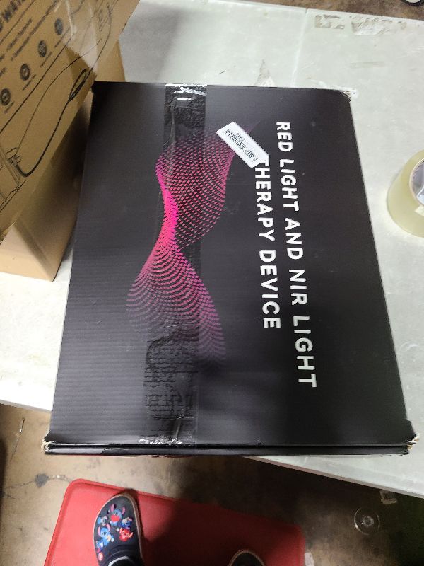 Photo 3 of Red Light Therapy for Face and Body, Red Infrared Light Therapy Lamp with Stand Led 660nm Red Light-Therapy& 850nm Infrared Light Device for Body