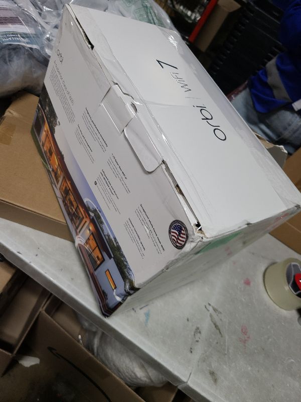 Photo 3 of NETGEAR Orbi 370 Series Dual-Band WiFi 7 Mesh Network System for Home (RBE374) - Wireless Router + 3 Extenders, Security Features, 5 Gbps, Covers 8,000 sq.ft., 70 Devices, 2.5GB Internet Port, BE5000