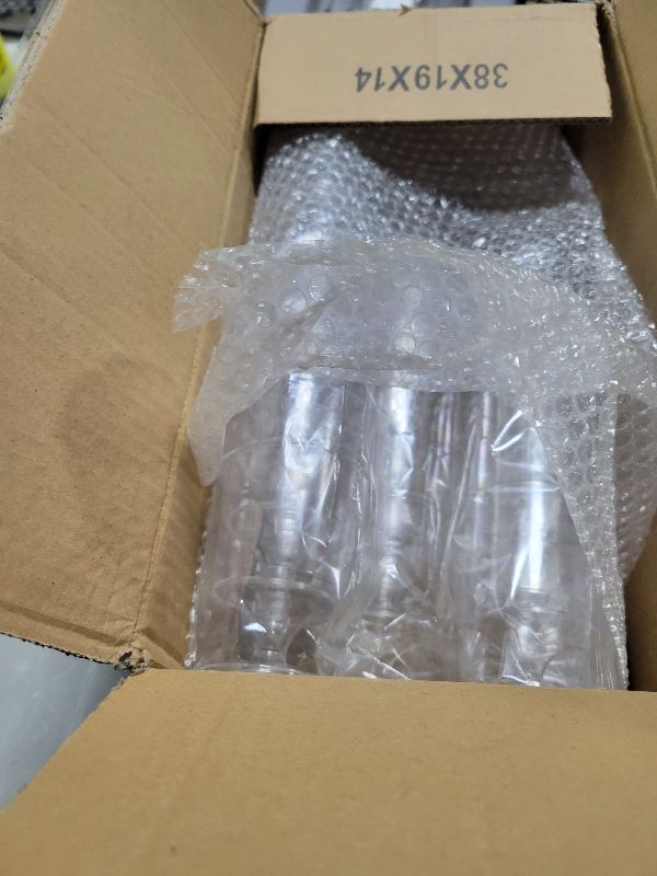 Photo 1 of 120 Pcs Dessert Cups with Spoons 60 Pcs 5 OZ Mini Clear Plastic Dessert Parfait Cup 60 Pc Spoons for Party Small Round Serving Goblet Wine Shot Disposable Fruit Ice Cream Mousse Pudding Appetizer Bowl