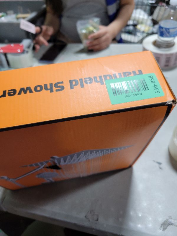 Photo 1 of 10 inch Rainfall Shower Head Combo Stainless Steel, THE FIRST WATERFALL mode, 10 Inch Rain Shower Head with Handheld 6 Spray Modes High Pressure, Overhead Shower Adjustable Extension Arm,Chrome