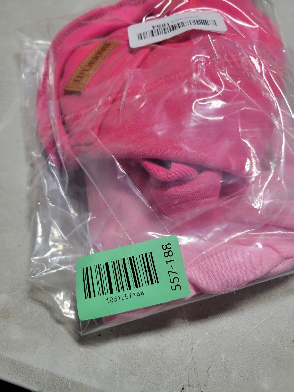 Photo 1 of 2 Pack Dog Hoodie Warm Dog Sweater Cold Weather Dogs Sweatshirt Pet Clothes for Small Medium Dogs for Male Female Girl Boy Daily Wear (Rose+Pink, S (Back: 10.6",Chest: 16.14"))