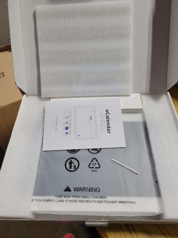 Photo 1 of 15.6 Inch Digital Calendar, Smart Digital Planner & Chore Chart with IPS FHD 1920x1080 Touchscreen Display for Family Organizer - Built-in DigitaI Picture Frames Function