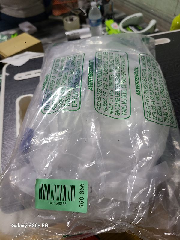 Photo 1 of 20 Pack Leg Bag Extension Tubing 18" – Flexible and Kink-Resistant Urinary Collection Tube Blue