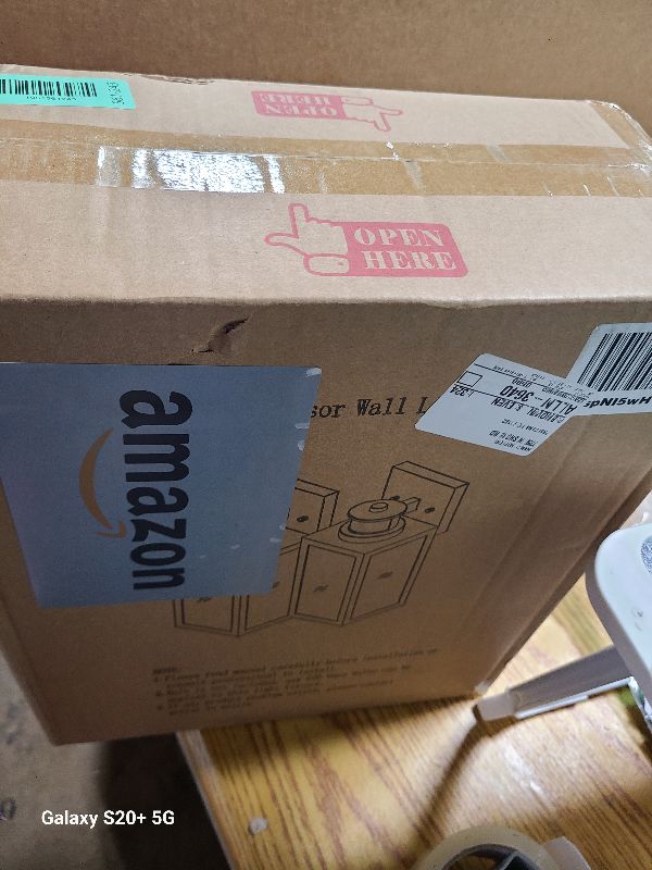 Photo 1 of 2-Pack Motion Sensor Outdoor Wall Lantern, Dusk to Dawn Exterior Light Fixtures Wall Mount, White Outside Light for House, Waterproof Outside Lantern Sconces, Anti-Rust Porch Lighting with Clear Glass