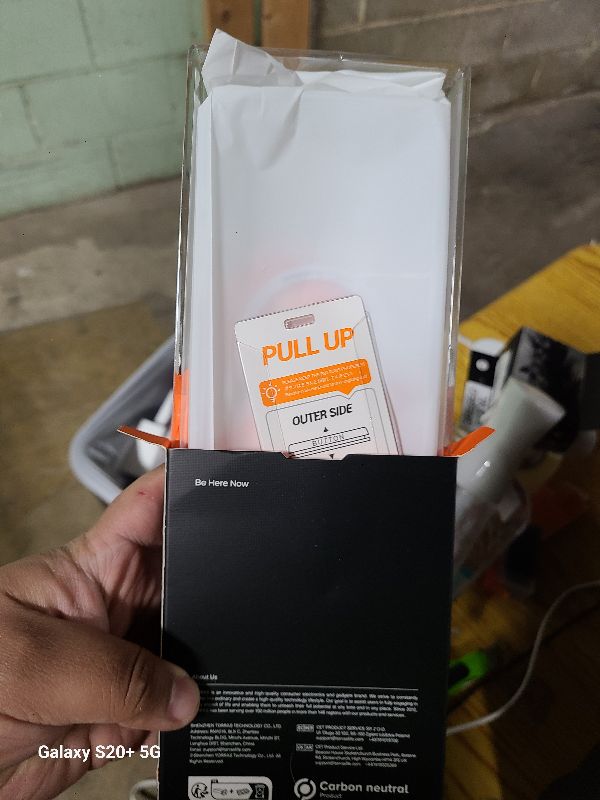 Photo 1 of TORRAS Stronger Magnetic & Anti-Yellowing for iPhone 17 Pro Max Case Clear, Fit for MagSafe, Military Grade Drop Protection, Camera Control, DIY Button, Slim for iPhone 17 Pro Max Case Diamond Clear