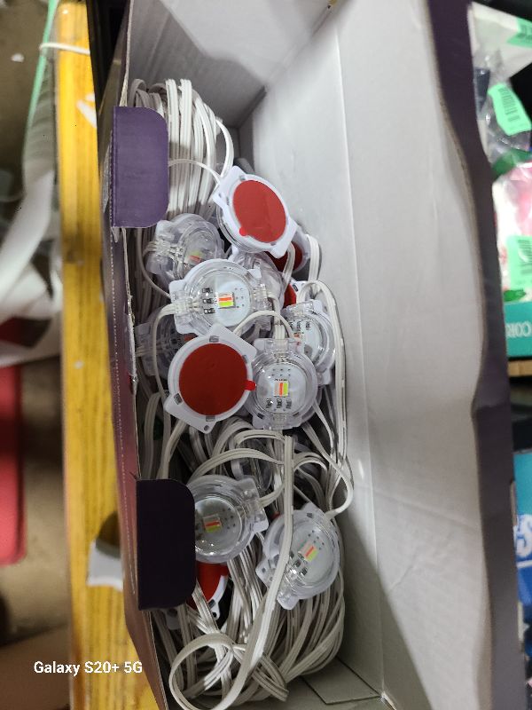 Photo 1 of 100FT Permanent Outdoor Lights for House, 2025 RGB LED Waterproof Christmas Lights Outdoor with Smart APP Remote Control, Outside Eaves Lighting House Decor for Holiday, Halloween, Roof, Party, Daily