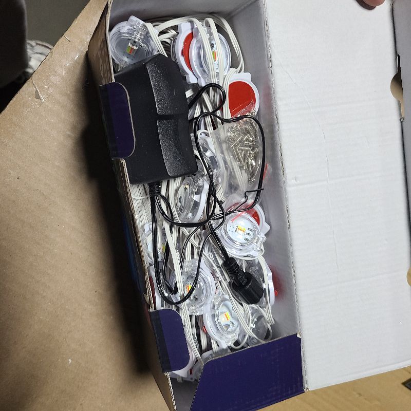 Photo 1 of 150FT Permanent Outdoor RGB Lights - Waterproof Smart LED Eaves Lights with App/Remote Control, Music Sync & DIY Scenes, Perfect for Christmas, Halloween, Parties & Daily Decor, Ideal for House Roof