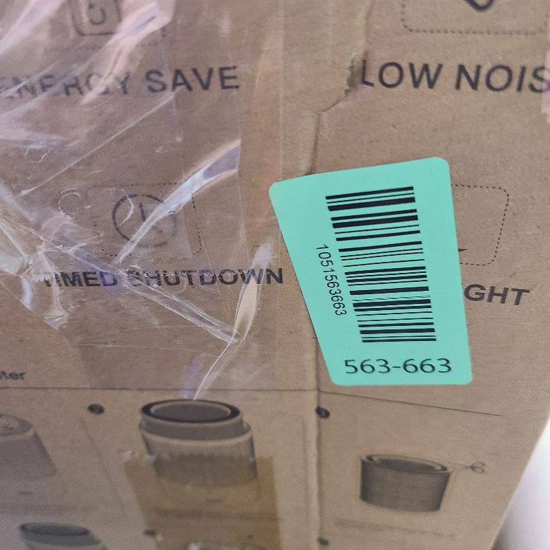 Photo 1 of 2 Pack Air Purifiers for Home Bedroom H13 True HEPA Air Filter Cleaner, Odor Eliminator, Remove Smoke Dust Pollen Pet Dander, Night Light For Home Living Room Dorm, Quiet 24dB Filtration System