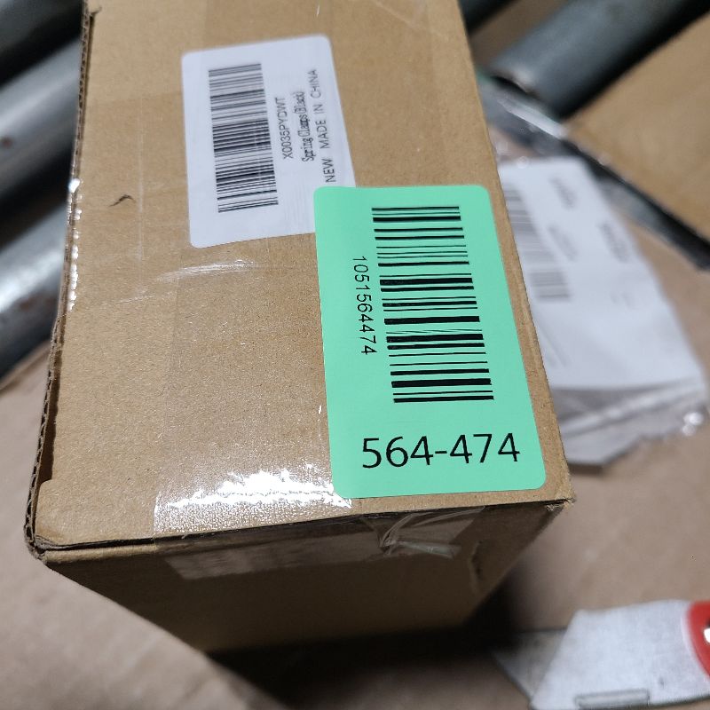 Photo 1 of 12 Pack Plastic Spring Clamps, 3.5inch Small Heavy Duty Clips for Crafts, Backdrop Stand, Woodworking, Photography Studios (Black) (11Pcs)