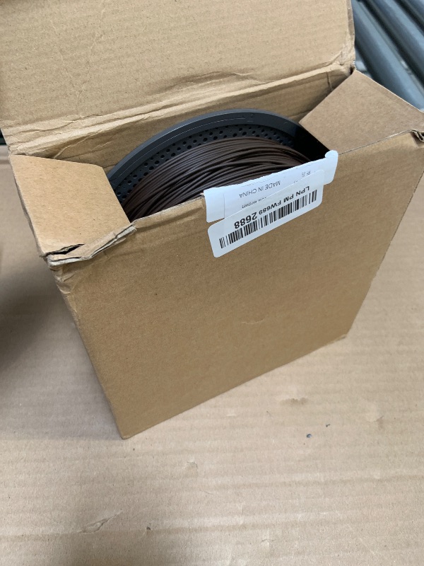 Photo 1 of 3DTOOLS Bamboo Original TPU 90A 1.75MM Filament Exceptional Wear Resistance for Lasting Performance with RFID for Bambu Lab A1,A1MINI,X1,P1 AMS 1KG +/- 0.03mm AMS HT Compatible (Cocoa Brown 51800)