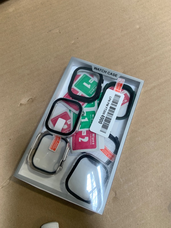 Photo 1 of Case for Apple Watch Ultra 3/2/1 Screen Protector with Tempered Glass Protection Hard PC Bumper Cover for iWatch 49mm Accessories