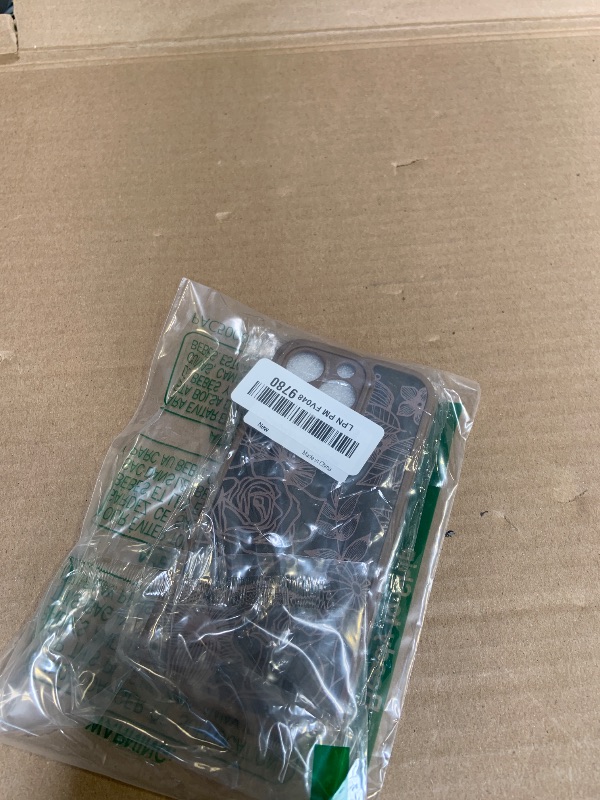 Photo 1 of XIZYO for iPhone 16 Pro Case, Floral Rose Cute Phone Case for Women Girls Aesthetic Pattern Print Slim TPU Bumper Shockproof Protective Cover for iPhone 16 Pro 6.3 Inch, Brown