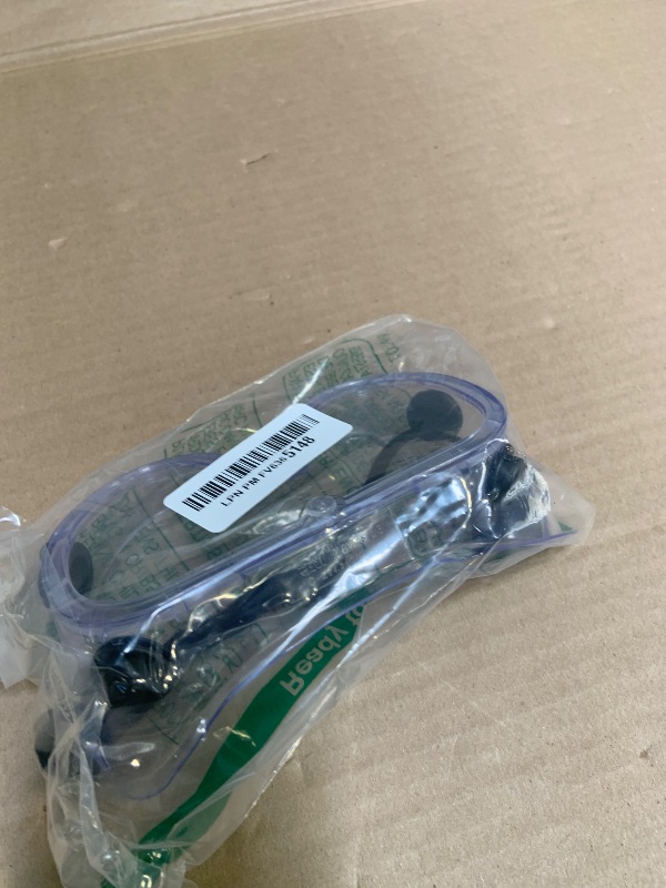 Photo 1 of 3M Goggle Chemical Splash, Impact-Resistant, Blocks 99.9% of UV, Scratch Resistant, Adjustable Strap, Indirect Ventilation, Flexible Frame Conforms To Face For Secure & Protective Fit (91252H1-DC-10)