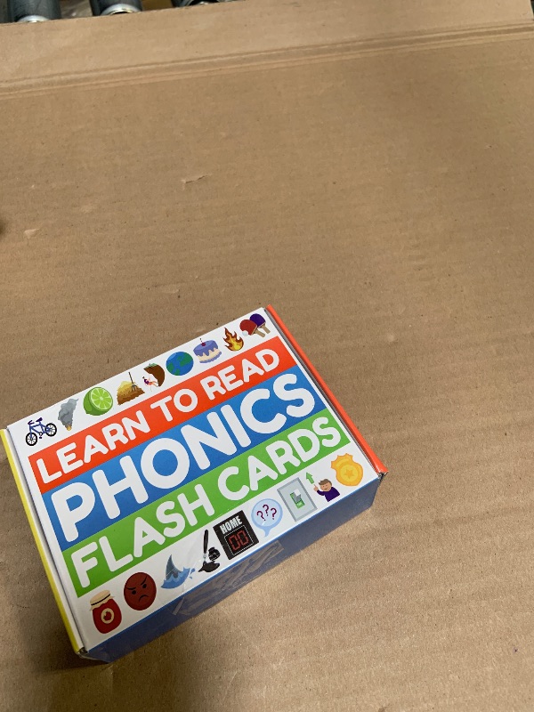 Photo 1 of THE BAMBINO TREE Phonics Flash Cards - Learn to Read in 20 Phonic Stages - Education for Kids Ages 4-8 Kindergarten 1st 2nd Grade