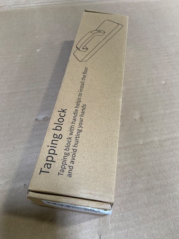 Photo 1 of MinliGUY Heavy Duty Flooring Tapping Block - Suitable for Laminate, Vinyl, Hardwood & Engineered Wood - Handle Included, Hammer Free