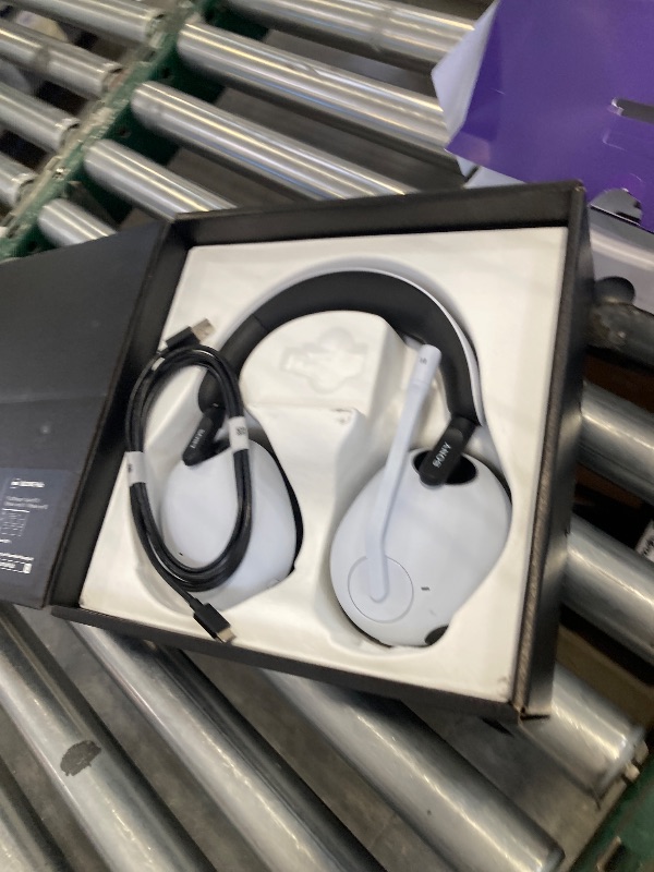 Photo 1 of Sony INZONE H9 Gaming Headset, Wireless Noise Canceling Bluetooth Headset With Microphone, 360 Spatial Sound, For PC and PS5 (WH-G900N), White