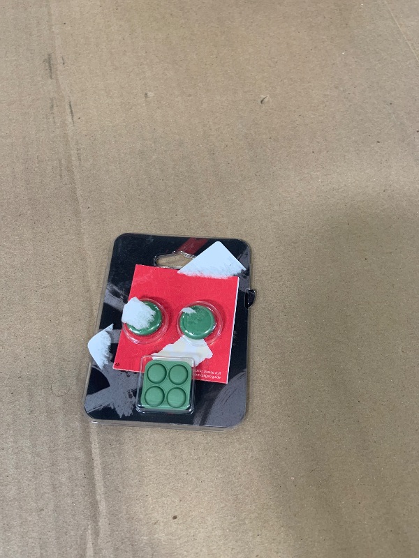 Photo 1 of PlayVital Button Caps + Thumb Grip Set for Nintendo Switch 2, 2 Silicone Colorful ABXY Directional Button Covers & 2 Joystick Caps for Joycon - Matcha Green