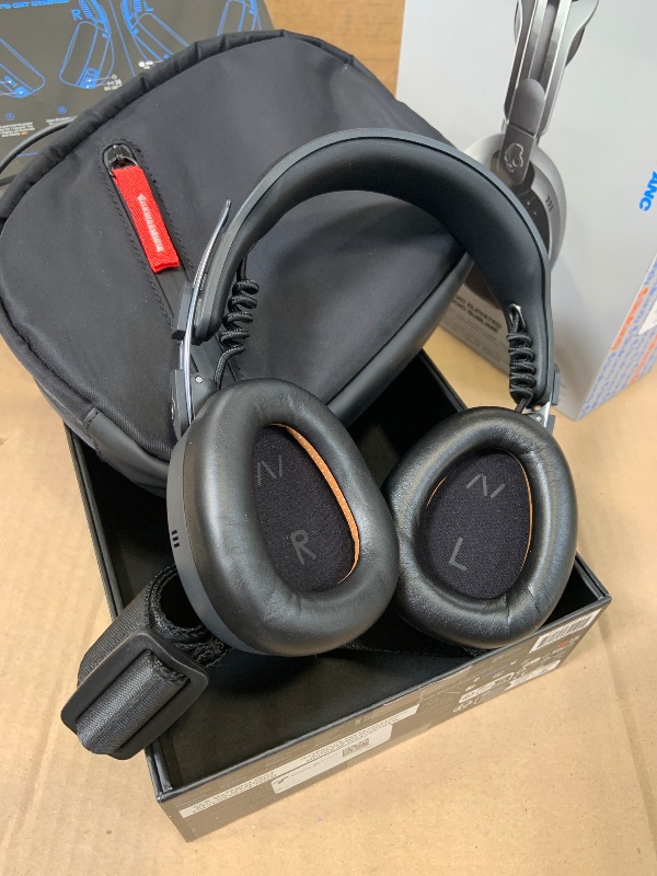 Photo 1 of Skullcandy Aviator 900 ANC Wireless Over-Ear Bluetooth Headphones, THX Spatial Audio with Head Tracking, Adaptive Noise Cancelling, Up to 60 Hours Battery, Microphone for iPhone Android - True Black