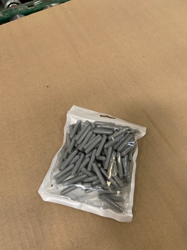 Photo 1 of Dishwasher Rack Tine Prong Repair End Cover Caps 100PC, Dishwasher Rack Caps Tine Prong Anti Slip 1 inch Round Tips Protecter, inner diameter 0.137inch, 1.18inch Length (Gray, 3.5 x 30mm)